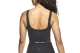 Nike Yoga Luxe Infinalon Γυναικείο Αμάνικο Crop Top Μαύρο
