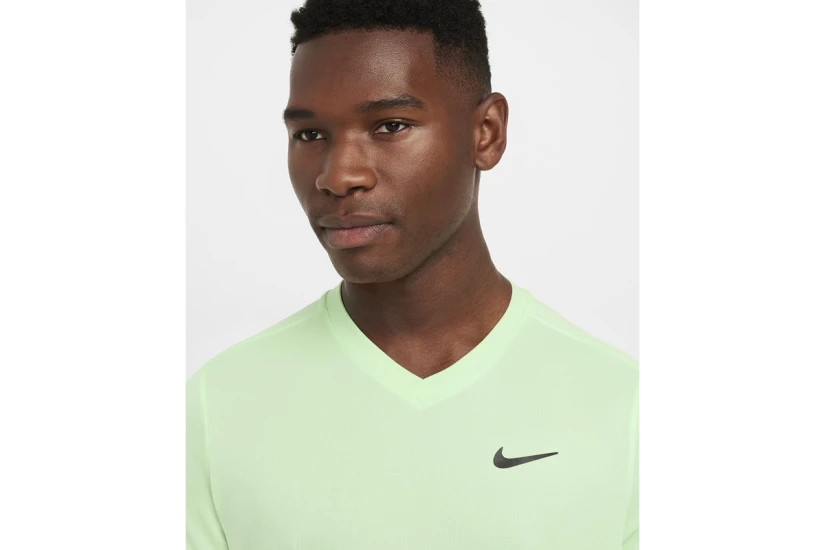 Nike Court Victory Dri-FIT Ανδρικό Κοντομάνικο T-Shirt Λαχανί