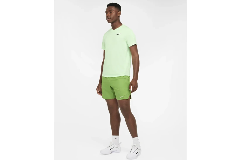 Nike Court Victory Dri-FIT Ανδρικό Κοντομάνικο T-Shirt Λαχανί