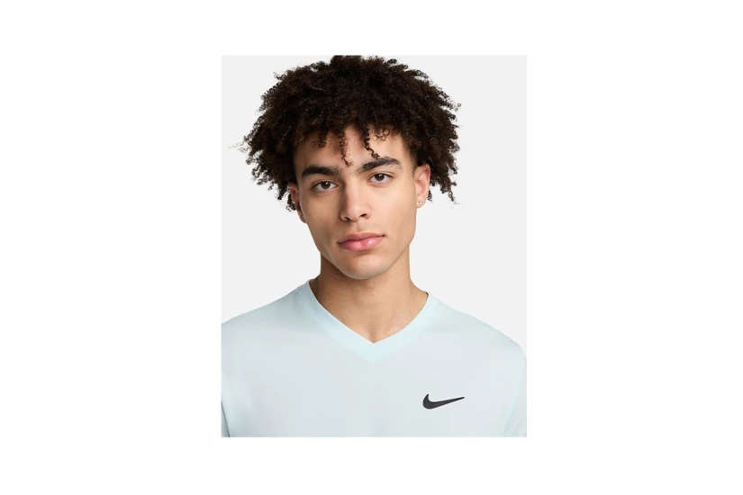 Nike Court Victory Dri-FIT Ανδρικό Κοντομάνικο T-Shirt Σιέλ