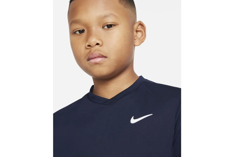 Nike Court Victory Dri-FIT Παιδικό Κοντομάνικο T-Shirt Μπλε