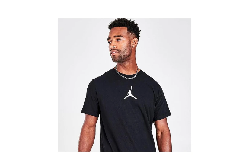 Jordan Jumpman Ανδρικό Κοντομάνικο T-Shirt Μαύρο