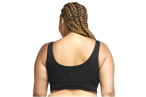 Nike Yoga Luxe Infinalon Dri-Fit Crop Top Αμάνικο Γυναικείο (CZ3286 010)