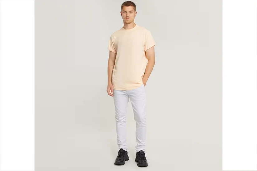 G-Star Lash Ανδρικό Κοντομάνικο T-Shirt Μπεζ
