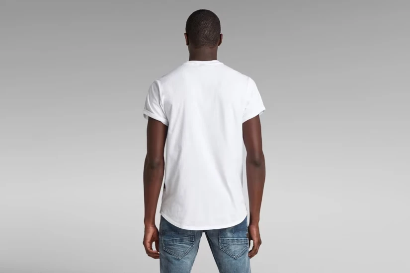 G-Star Lash Ανδρικό Κοντομάνικο T-Shirt Λευκό