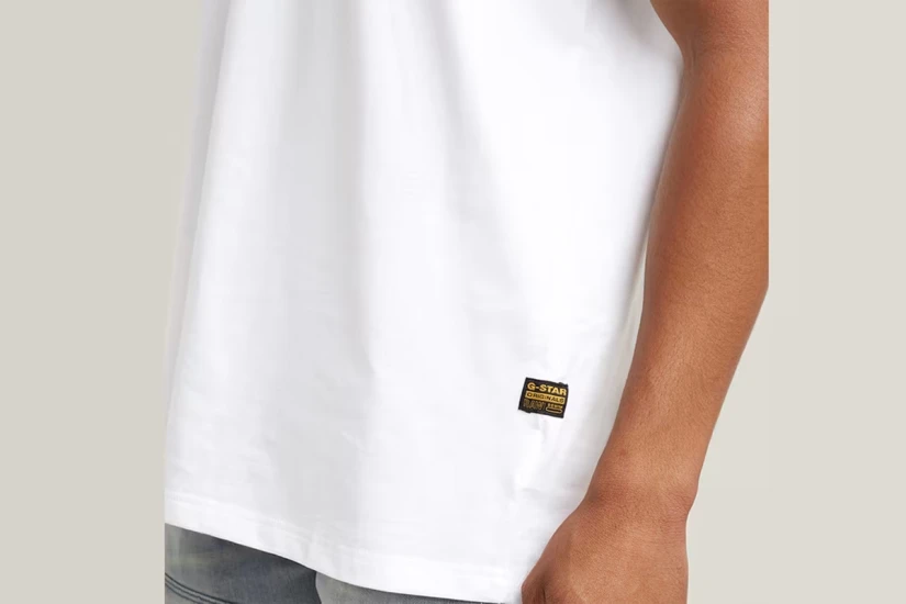G-Star Base-S Ανδρικό Κοντομάνικο T-Shirt Λευκό