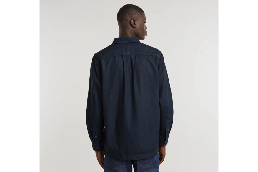 G-Star Denim Ανδρικό Μακρυμάνικο Πουκάμισο Μπλε Σκούρο