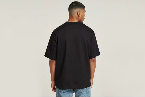 G-Star Center Chest Boxy R T-Shirt Ανδρικό (D24780-C336-6484 DK BLACK)