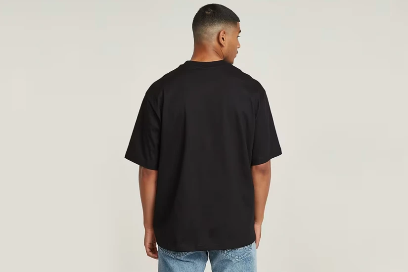 G-Star Center Chest Ανδρικό Κοντομάνικο T-Shirt Μαύρο