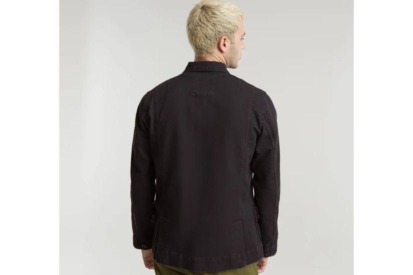 G-Star Ανδρικό Overshirt Jacket Μαύρο