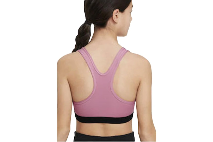 Nike Dri-FIT Swoosh Παιδικό Μπουστάκι Φούξια