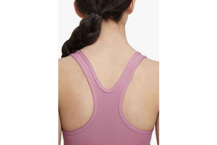 Nike Dri-FIT Swoosh Παιδικό Μπουστάκι Φούξια