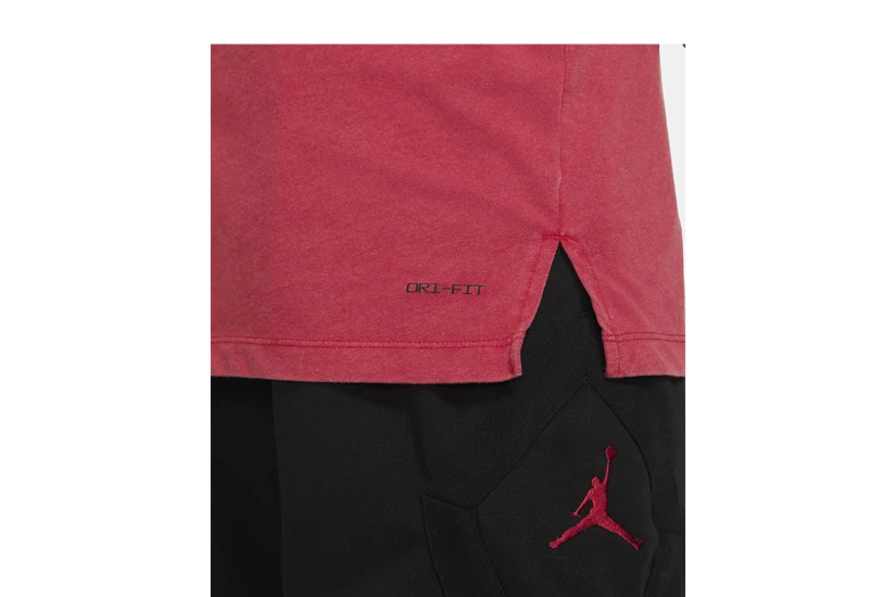 Jordan Air Dri-Fit Ανδρικό Κοντομάνικο T-Shirt Κόκκινο
