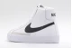 Nike Blazer Mid 77 Παιδικά Sneakers Λευκά, Μαύρα