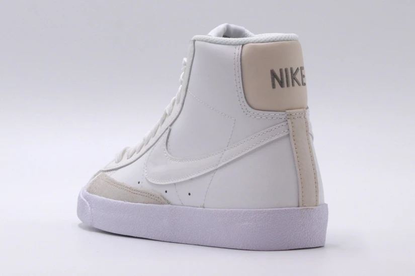 Nike Blazer Mid 77 Παιδικά Sneakers Εκρού, Γκρι Ανοιχτά, Λευκά