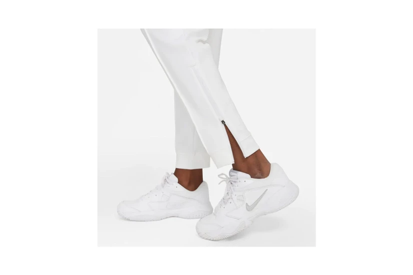 Nike Court Tennis Dri-FIT Γυναικείο Παντελόνι Φόρμας Λευκό