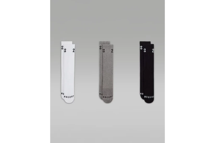 Jordan Essentials Ψηλές Κάλτσες 3 Ζευγάρια