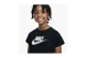 Nike Futura Παιδική Κοντομάνικη Crop Top Μπλούζα Μαύρη