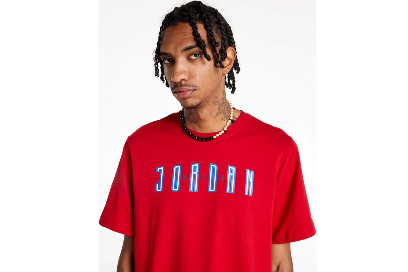 Jordan Sport DNA Ανδρικό Κοντομάνικο T-Shirt Κόκκινο