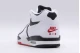 Nike Air Flight 89 Ανδρικά Sneakers Λευκά, Μαύρα, Κόκκινα