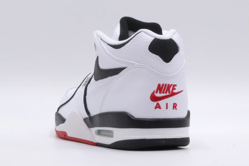 Nike Air Flight 89 Ανδρικά Sneakers Λευκά, Μαύρα, Κόκκινα