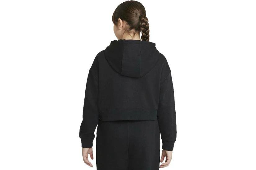 Nike Sportswear Club Παιδικό Φούτερ με Κουκούλα Μαύρο