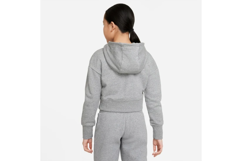 Nike Sportswear Club Παιδικό Φούτερ με Κουκούλα Γκρι