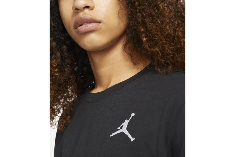 Jordan Jumpman Ανδρικό Κοντομάνικο T-Shirt Μαύρο