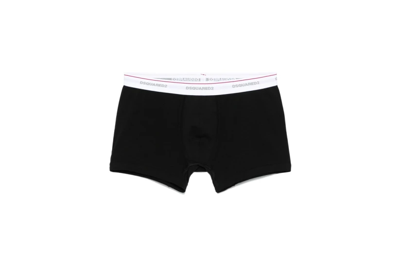 Dsquared2 Basic Ανδρικά Εσώρουχα Boxer Μαύρα Medium 3 Τεμάχια