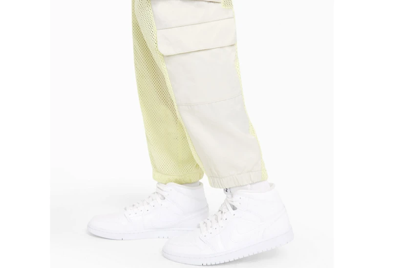 Jordan Heatwave Utility Γυναικείο Παντελόνι Εκρού, Λεμονί