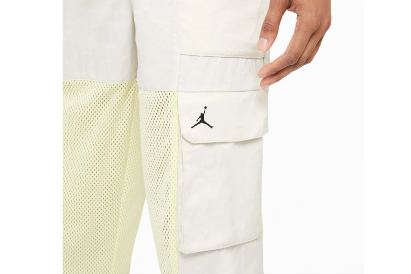 Jordan Heatwave Utility Γυναικείο Παντελόνι Εκρού, Λεμονί
