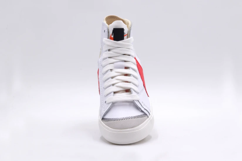 Nike Blazer Mid 77 Jumbo Ανδρικά Sneakers Λευκά, Γκρι, Κόκκινα