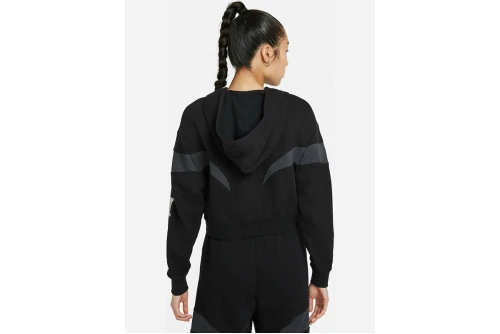 Nike Air Oversized Fleece Ζακέτα Βαμβακερή Γυναικεία (DD5447 010)