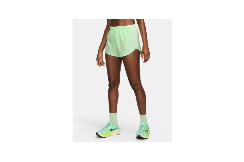 Nike Dri-FIT Tempo Race Γυναικείο Αθλητικό Σορτς Λαχανί