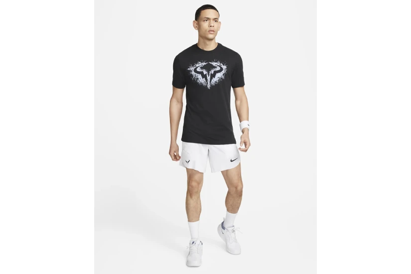 Nike Court Dri-FIT ADV Rafa Ανδρική Αθλητική Βερμούδα Λευκή