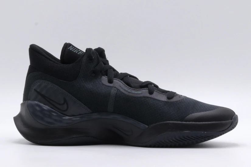 Nike Renew Elevate 3 Ανδρικά Μπασκετικά Παπούτσια Μαύρα