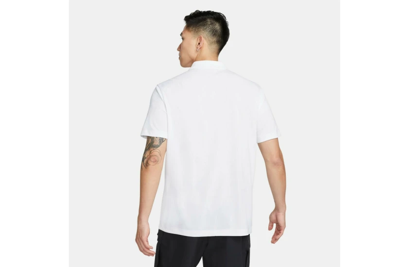 Nike Court Dri-FIT Ανδρικό Κοντομάνικο Polo T-Shirt Λευκό