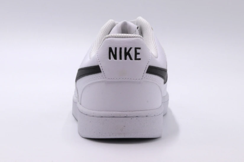 Nike Court Vision Low Next Nature Ανδρικά Sneakers Λευκά, Μαύρα