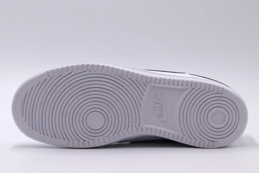 Nike Court Vision Low Next Nature Ανδρικά Sneakers Λευκά, Μαύρα