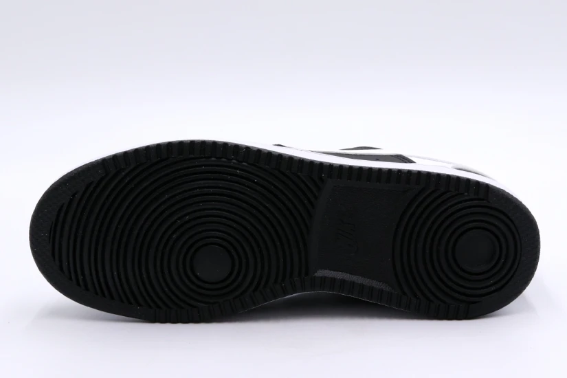 Nike Court Vision Low Next Nature Γυναικεία Sneakers Μαύρα, Λευκά
