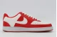 Nike Court Vision Low Next Nature Sneakers Κόκκινα, Εκρού, Λευκά
