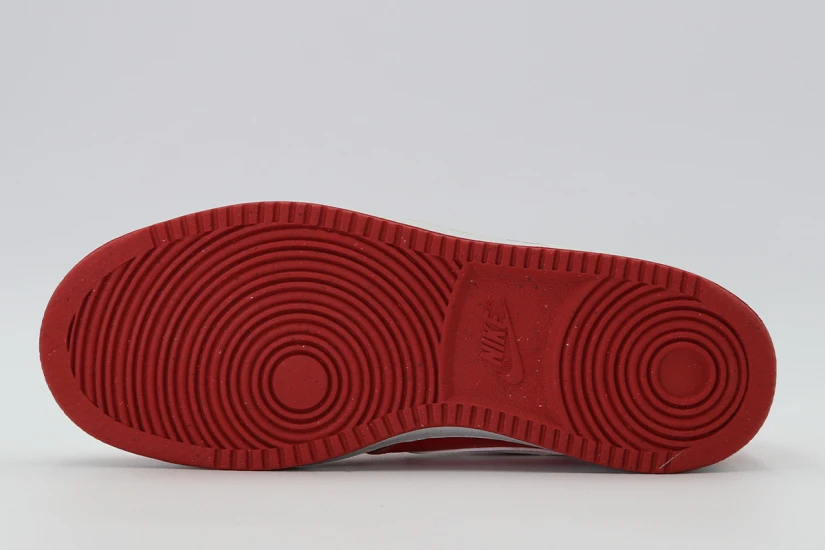 Nike Court Vision Low Next Nature Sneakers Κόκκινα, Εκρού, Λευκά