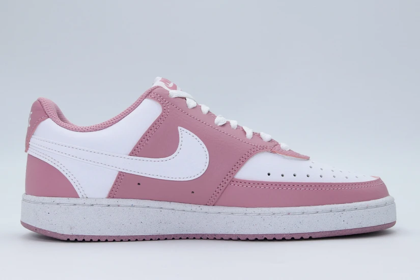 Nike Court Vision Low Next Nature Sneakers Ροζ, Λευκά
