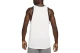 Nike Dri-FIT Basketball Crossover Ανδρική Αμάνικη Μπλούζα Λευκή, Μαύρη