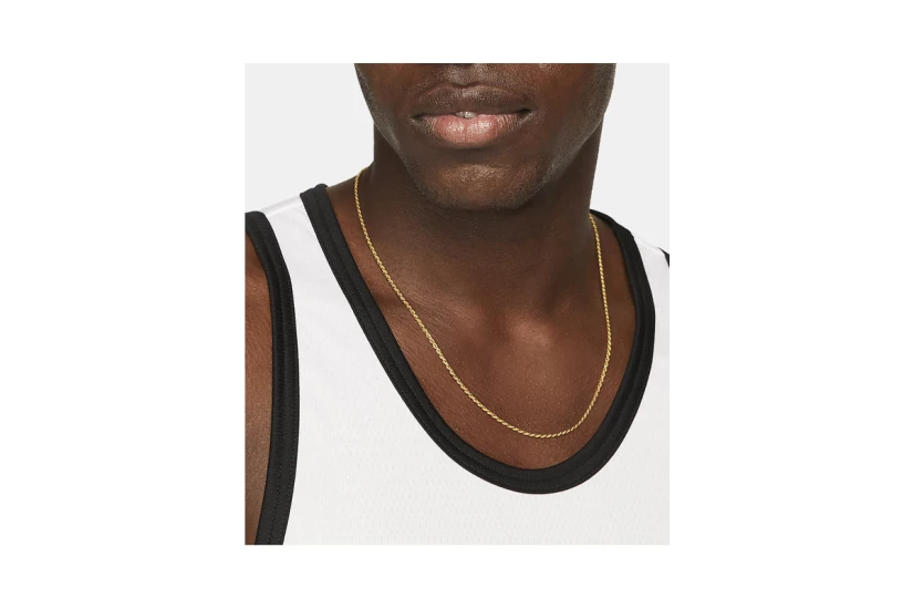 Nike Dri-FIT Basketball Crossover Ανδρική Αμάνικη Μπλούζα Λευκή, Μαύρη