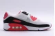 Nike Air Max 90 Γυναικεία Sneakers Λευκά, Μαύρα, Φούξια
