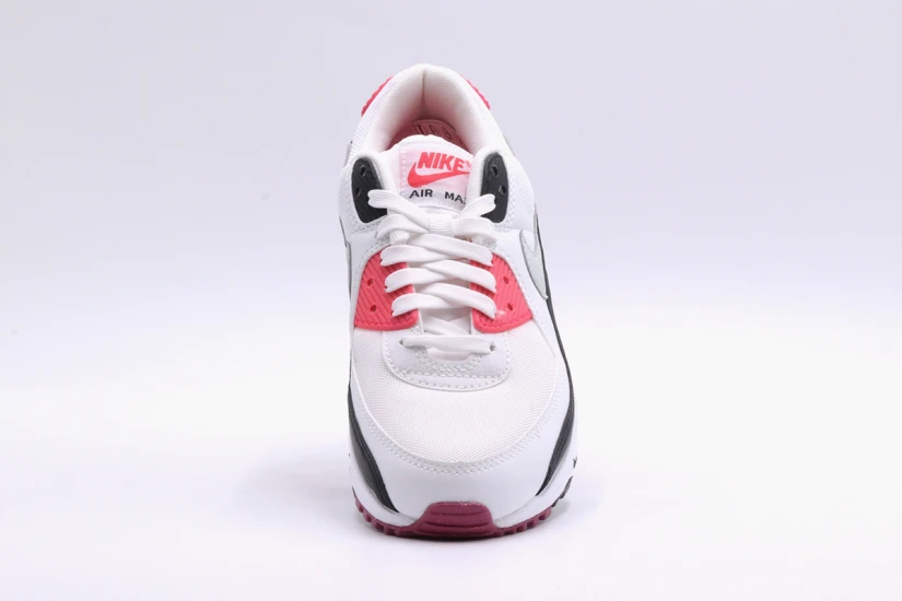 Nike Air Max 90 Γυναικεία Sneakers Λευκά, Μαύρα, Φούξια