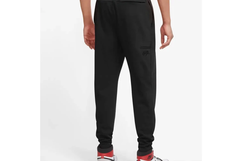 Jordan Essentials Ανδρικό Παντελόνι Φόρμας Μαύρο