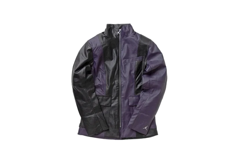 Jordan New Classics Capsule 2.0 Γυναικείο Μπουφάν Μαύρο, Μωβ