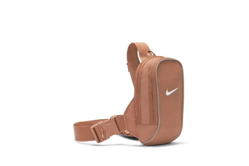 Nike Sportswear Essential Τσαντάκι Ώμου - Χιαστί Καφέ
